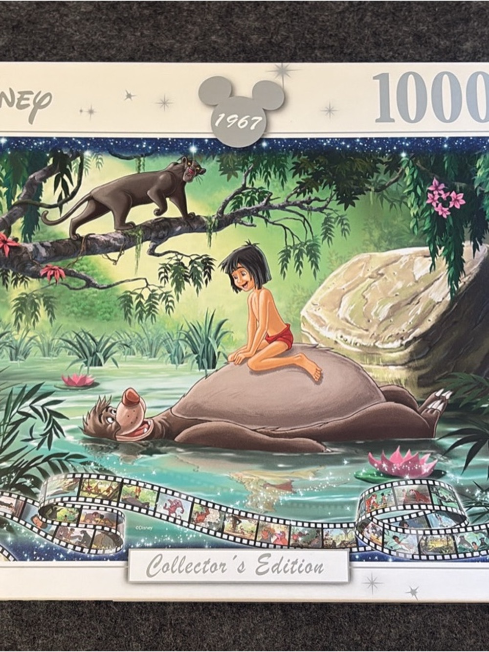 Ravensburger Disney The Jungle Book 1000-Piece Puzzle — Green, Brown, Pink, Blue